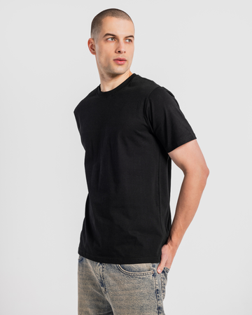Men's Basic Plain Half Sleeve T-Shirt