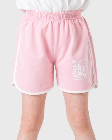 Girls' sports shorts in light colors