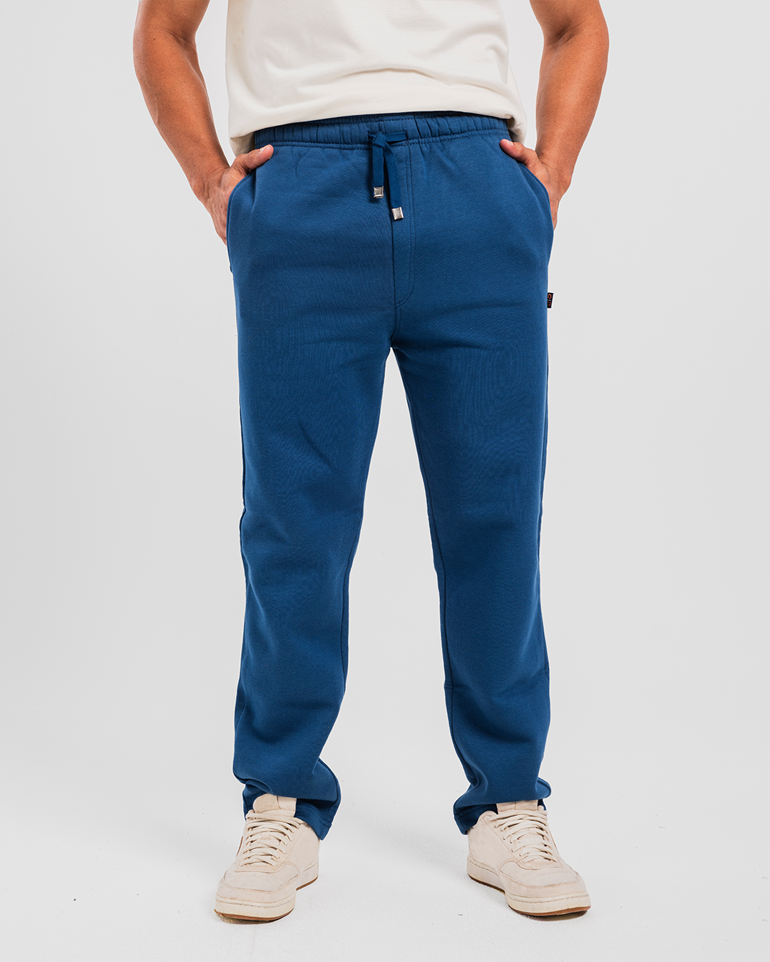 Plain men's long pants