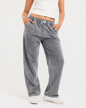 Women Acid Washed Pants
