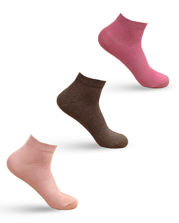Lucia Women's Half Socket Lycra Socks