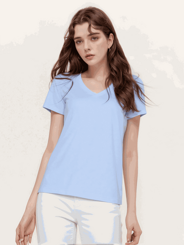 Lands End V Ni Shirt Bizak Women