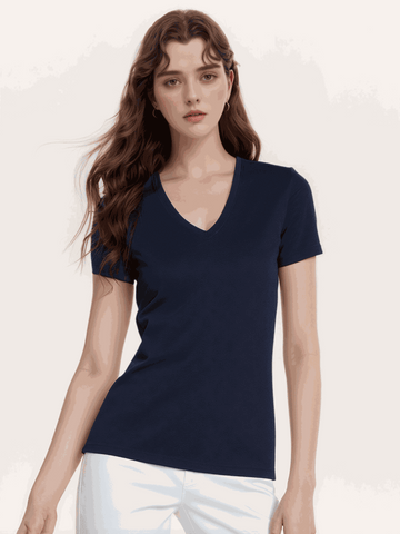 Lands End V Ni Shirt Bizak Women