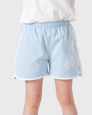 Girls' sports shorts in light colors