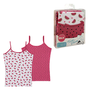 Girls strapless top